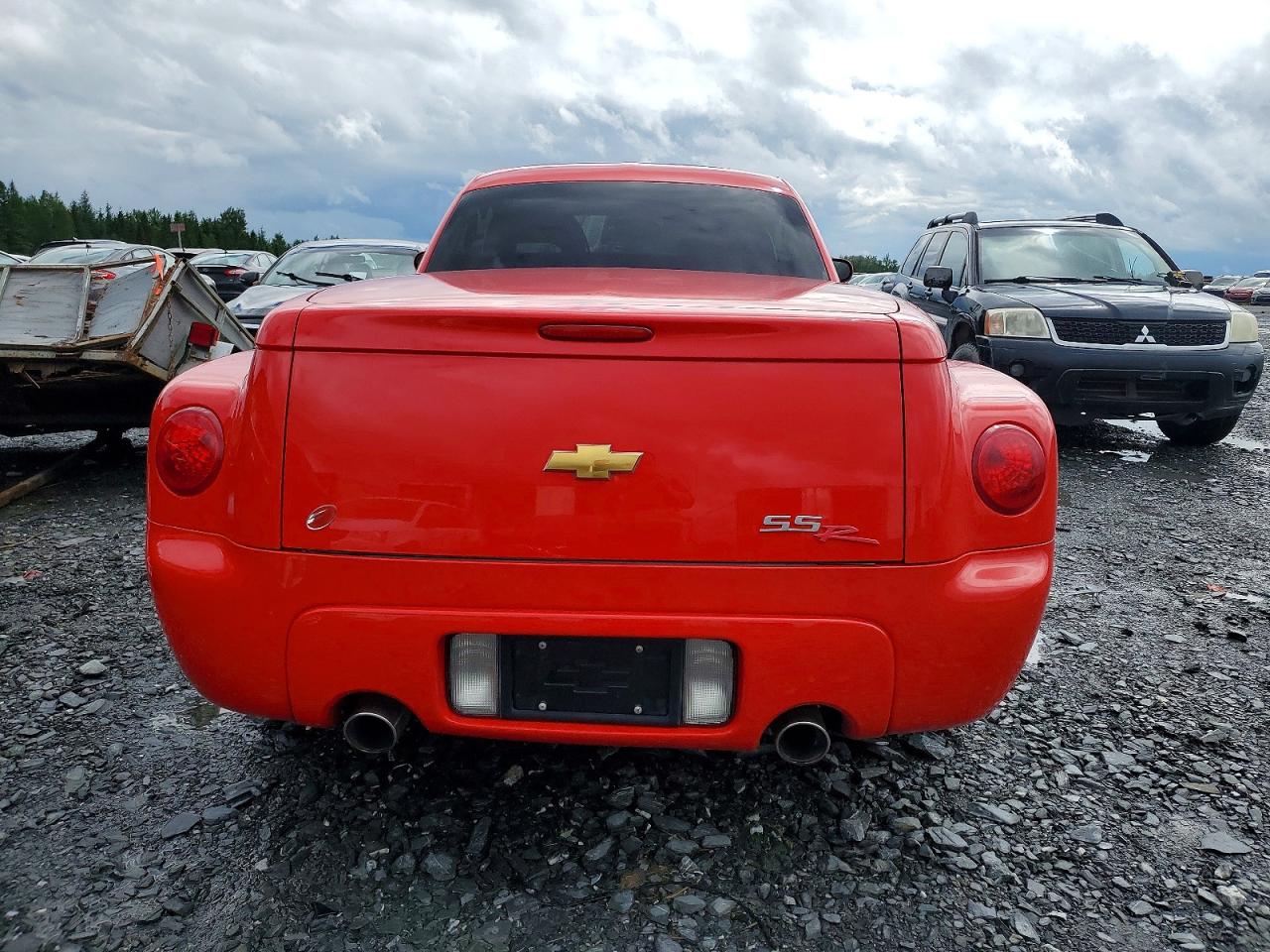 2003 Chevrolet Ssr Красный vin: 1GCES14P63B101792