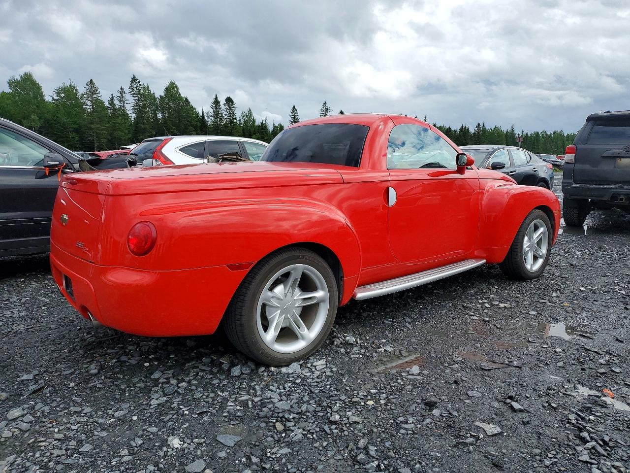 2003 Chevrolet Ssr Красный vin: 1GCES14P63B101792