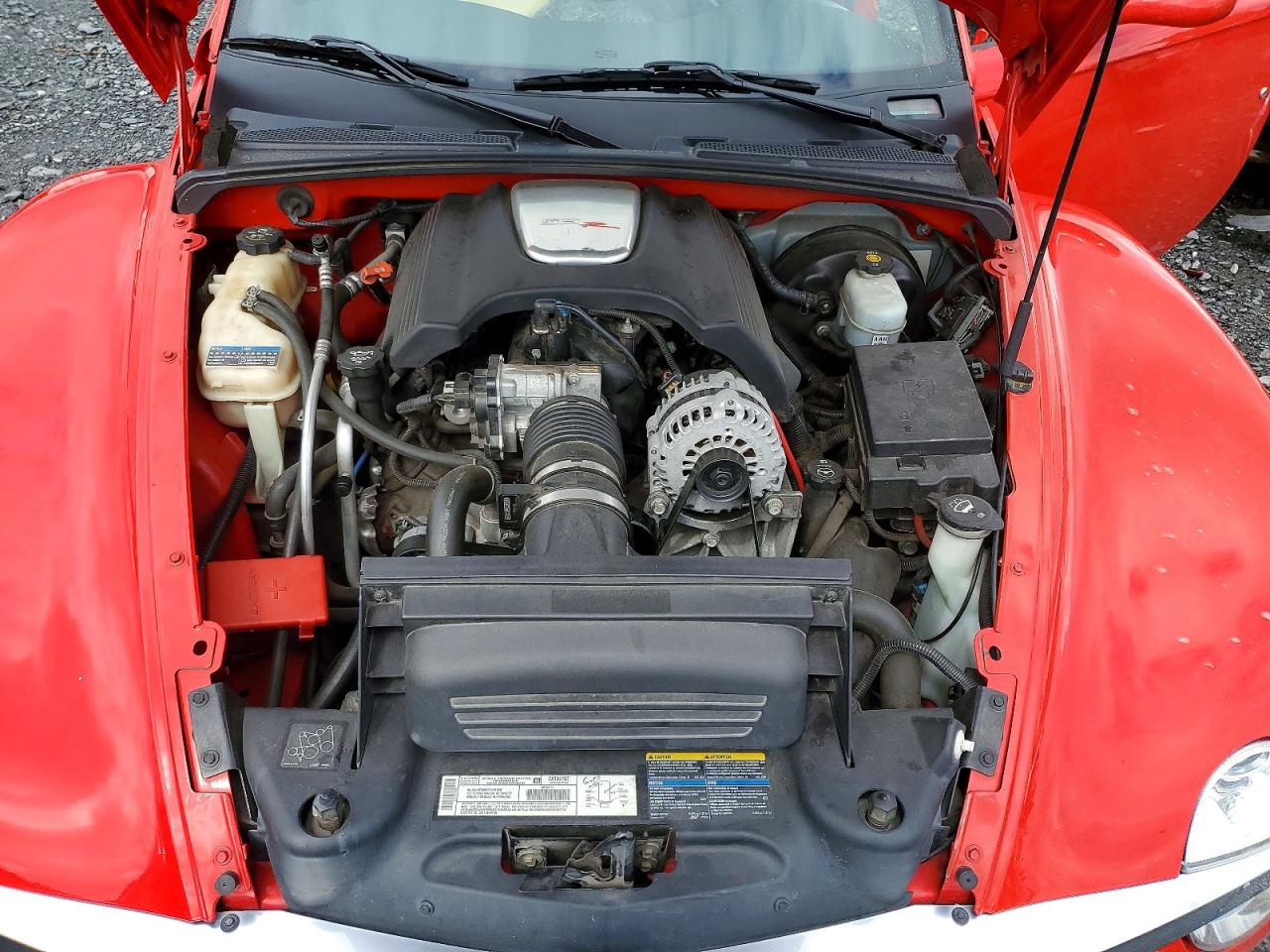 2003 Chevrolet Ssr Красный vin: 1GCES14P63B101792