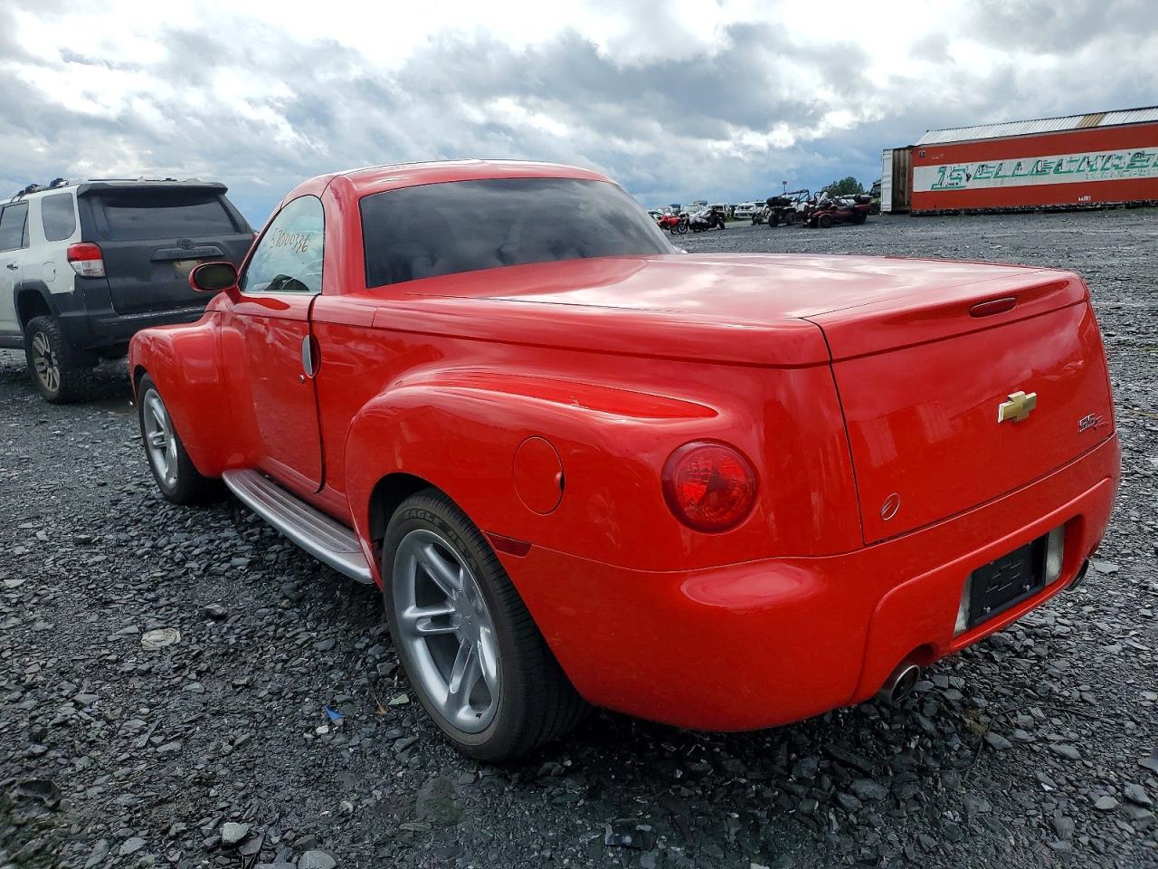 2003 Chevrolet Ssr Красный vin: 1GCES14P63B101792