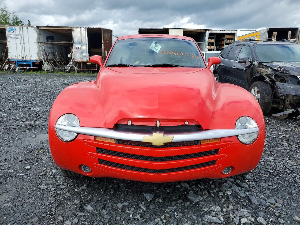 2003 Chevrolet Ssr Красный vin: 1GCES14P63B101792