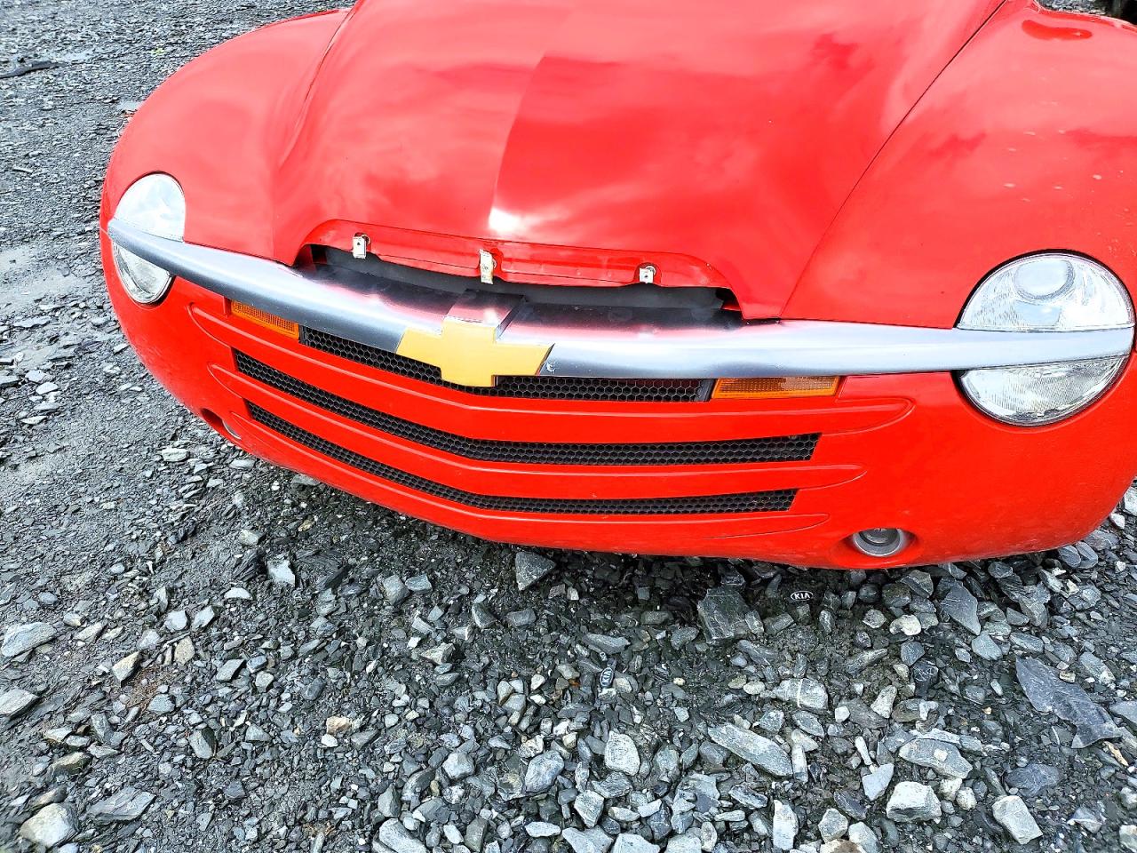 2003 Chevrolet Ssr Красный vin: 1GCES14P63B101792