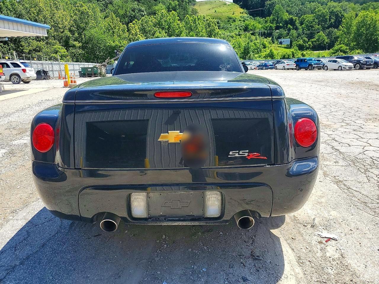 2003 Chevrolet Ssr Черный vin: 1GCES14P63B102019