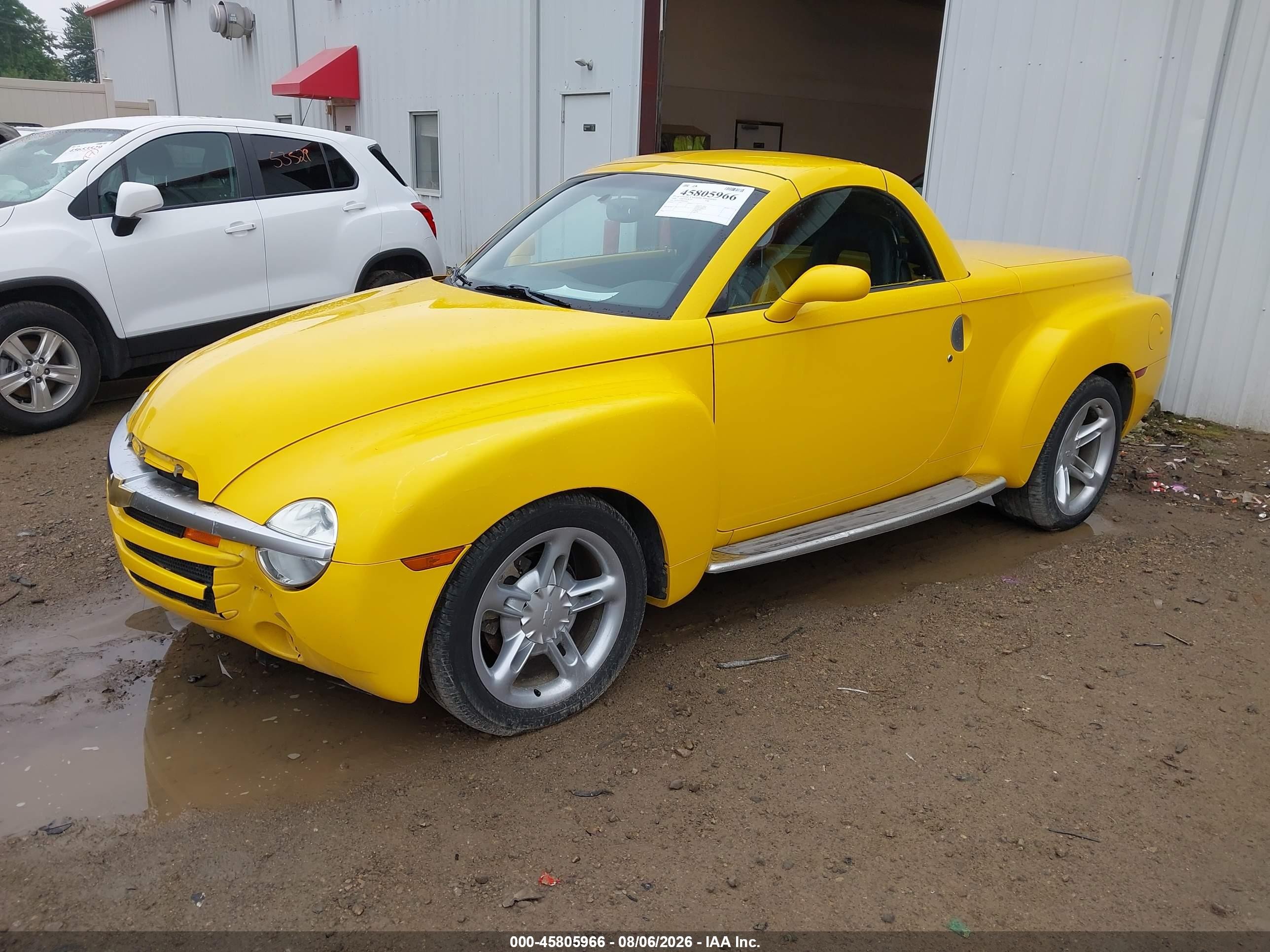 2004 Chevrolet Ssr   Yellow vin: 1GCES14P84B106302
