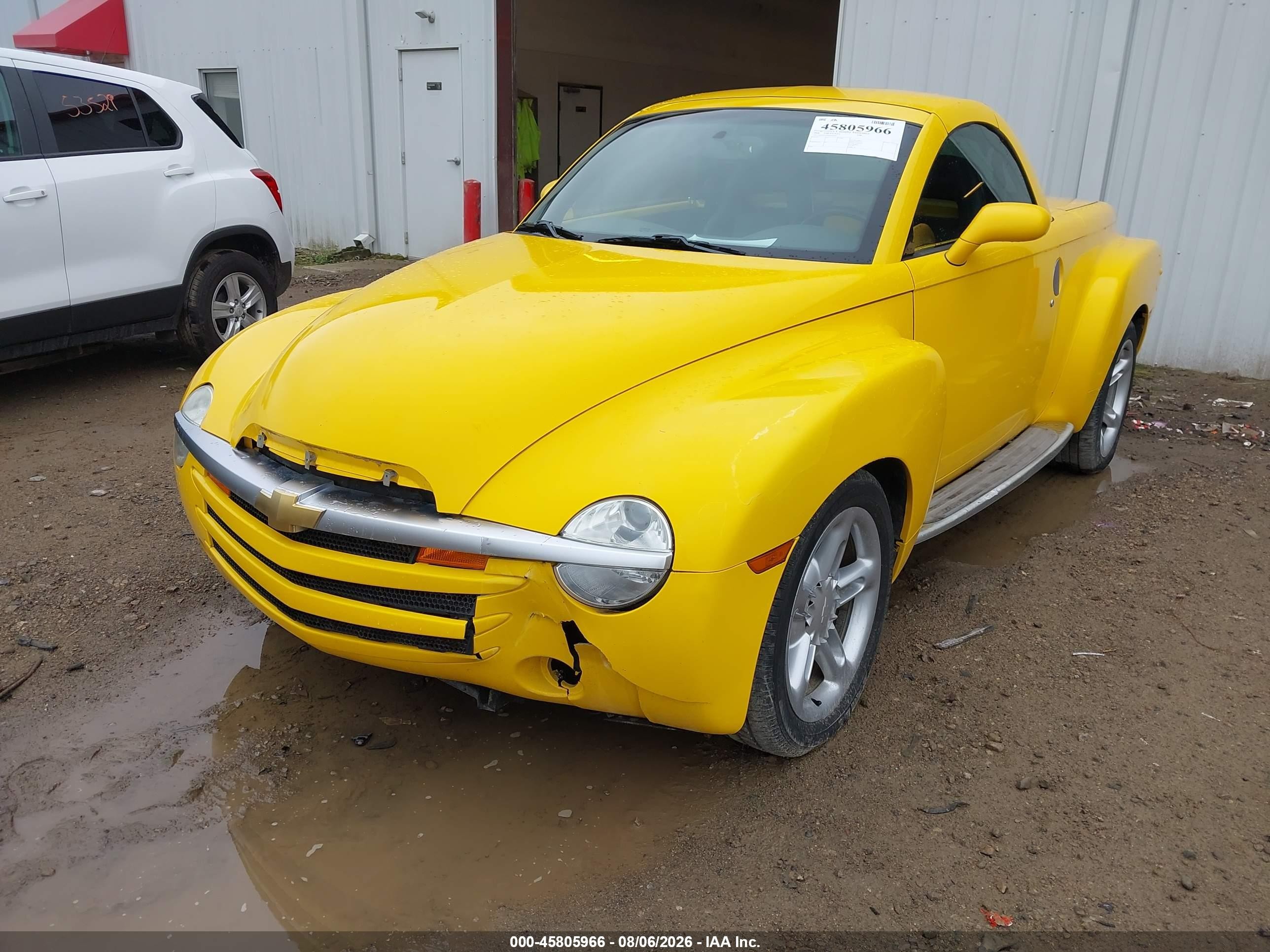 2004 Chevrolet Ssr   Yellow vin: 1GCES14P84B106302