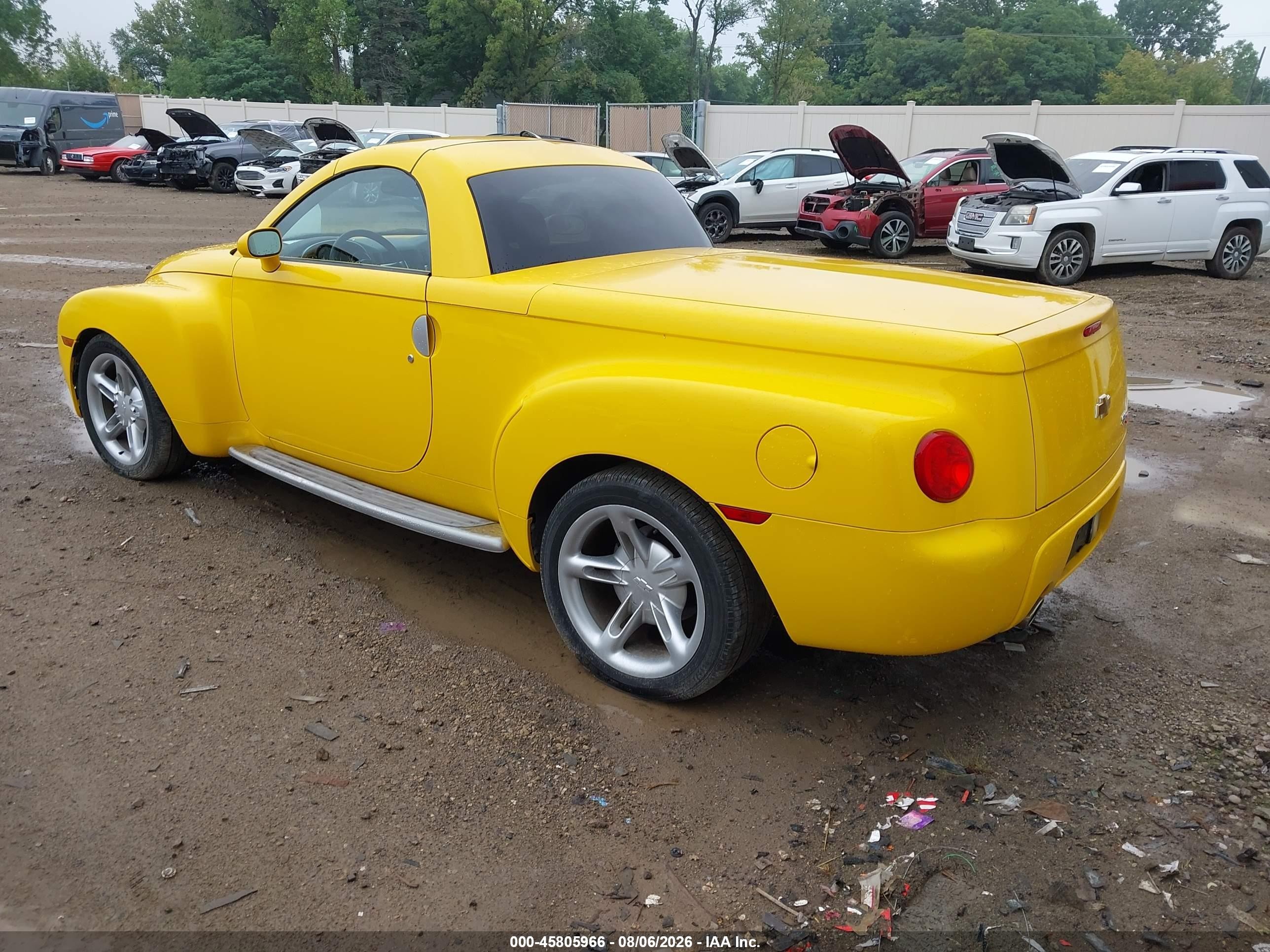 2004 Chevrolet Ssr   Yellow vin: 1GCES14P84B106302