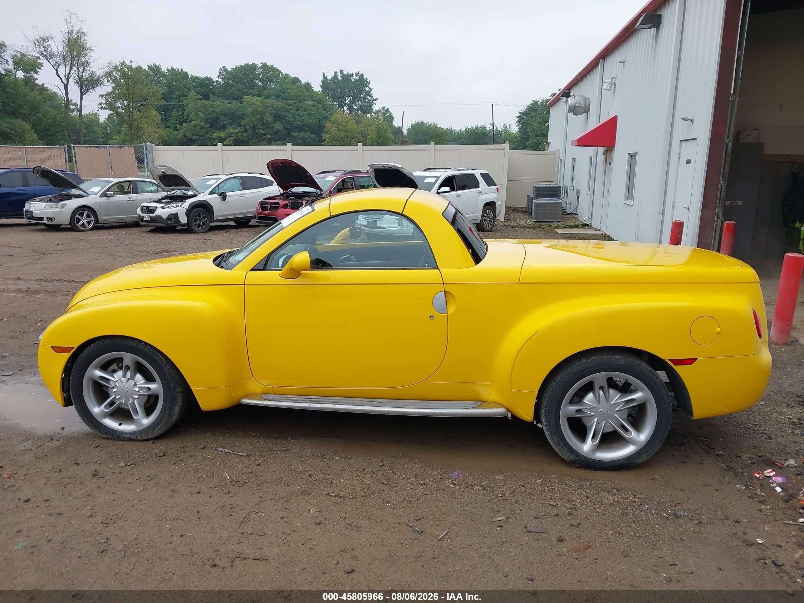 2004 Chevrolet Ssr   Yellow vin: 1GCES14P84B106302