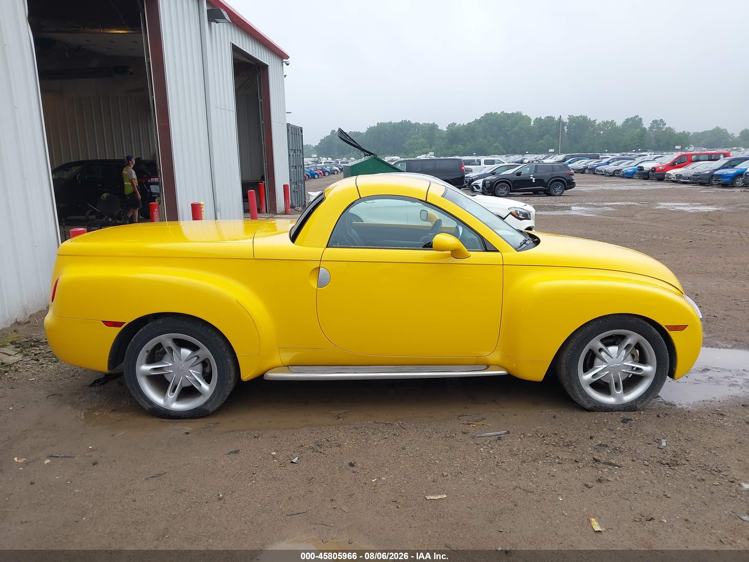 2004 Chevrolet Ssr   Yellow vin: 1GCES14P84B106302
