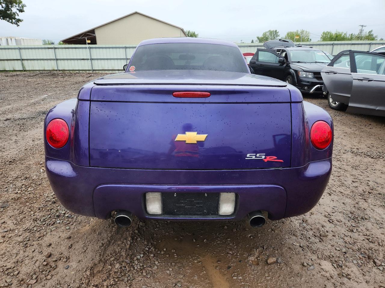 2004 Chevrolet Ssr Purple vin: 1GCES14PX4B111386