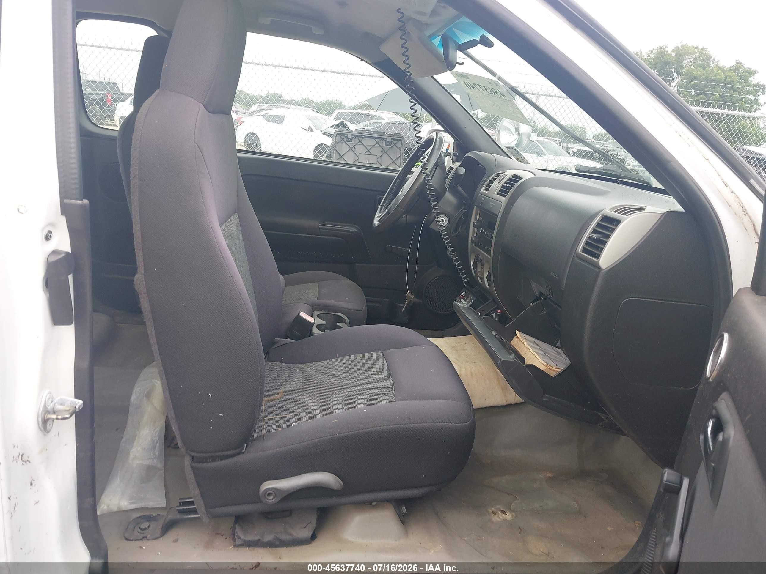 2010 Chevrolet Colorado Work Truck White vin: 1GCESBD91A8116251
