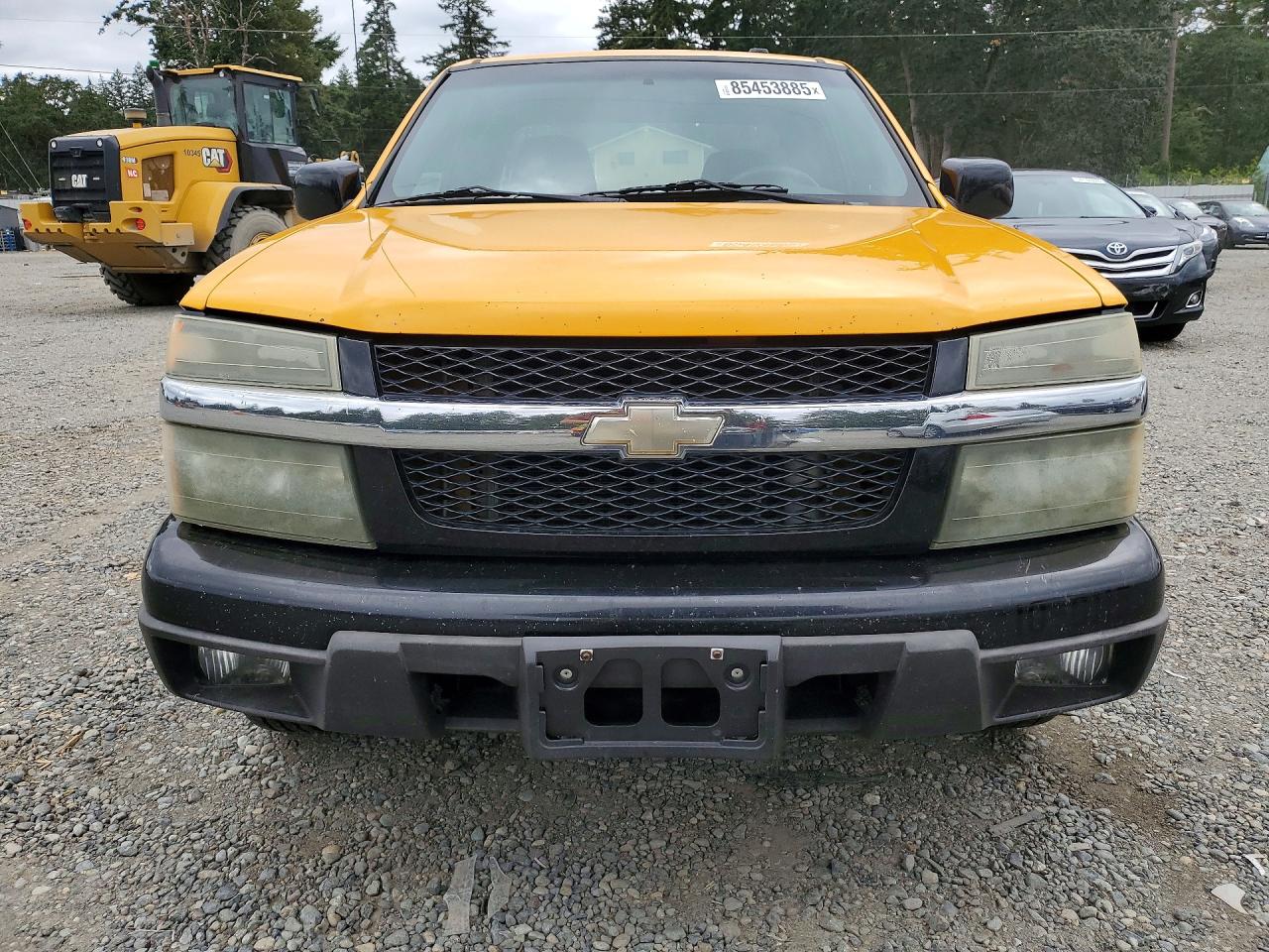2010 Chevrolet Colorado Yellow vin: 1GCESBD96A8118156