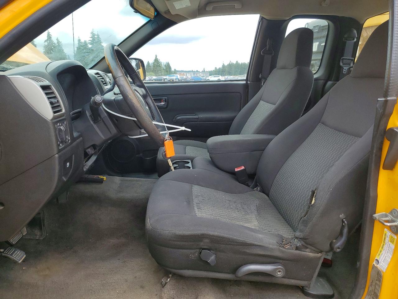 2010 Chevrolet Colorado Yellow vin: 1GCESBD96A8118156
