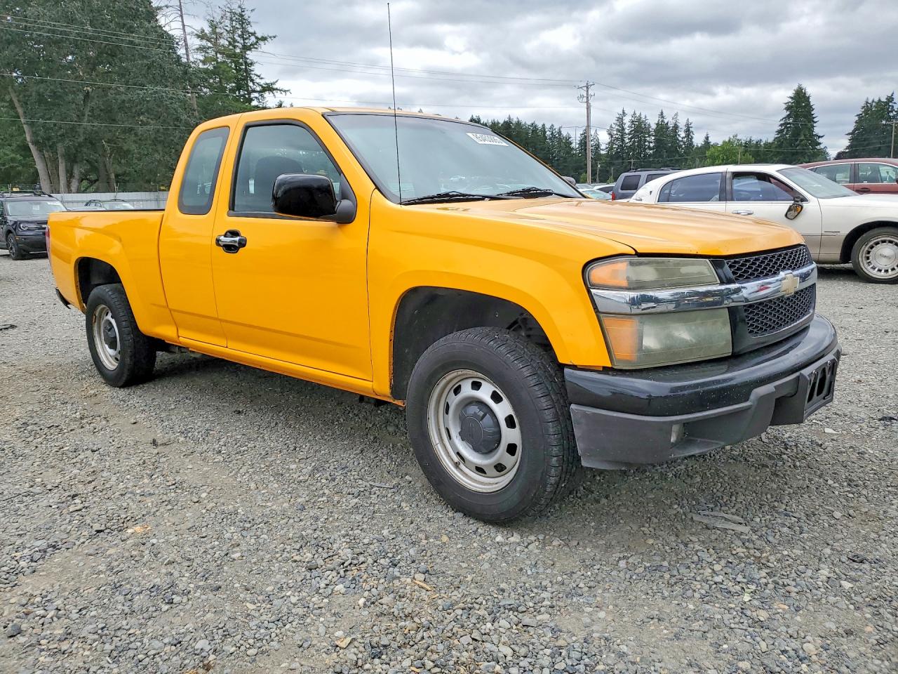 2010 Chevrolet Colorado Yellow vin: 1GCESBD96A8118156