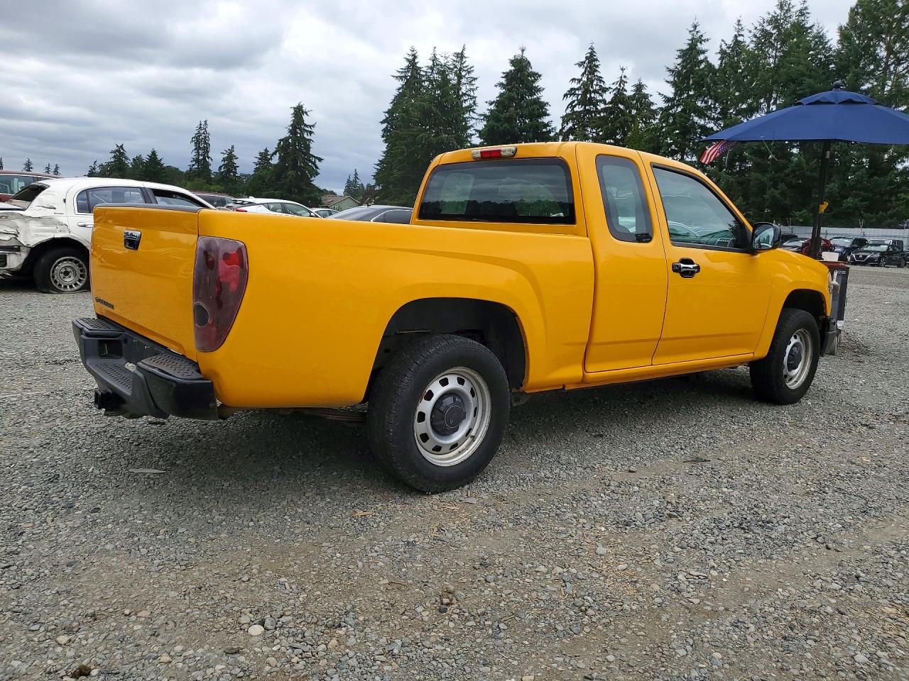 2010 Chevrolet Colorado Yellow vin: 1GCESBD96A8118156