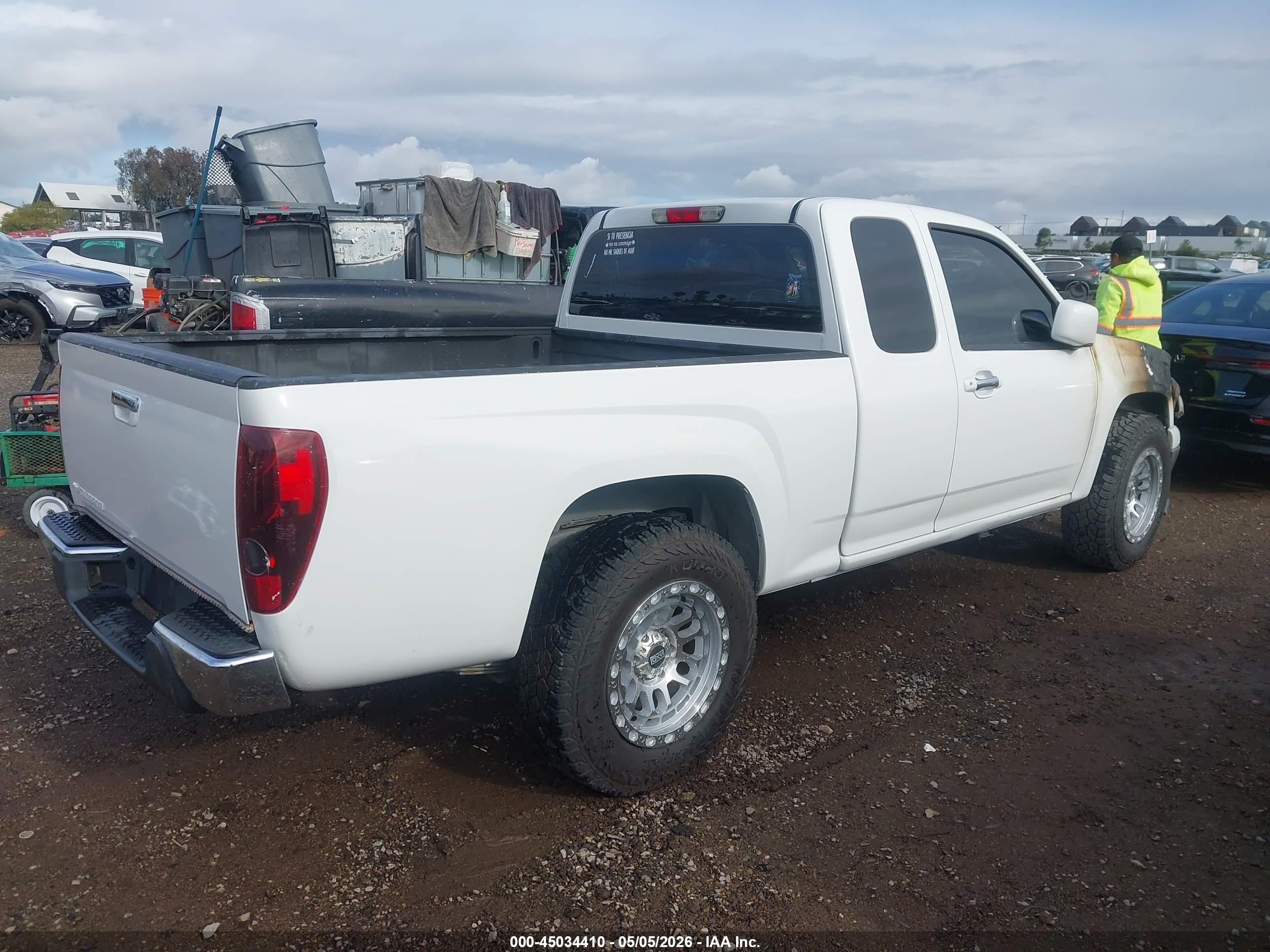 2010 Chevrolet Colorado Work Truck Белый vin: 1GCESBDE1A8122497