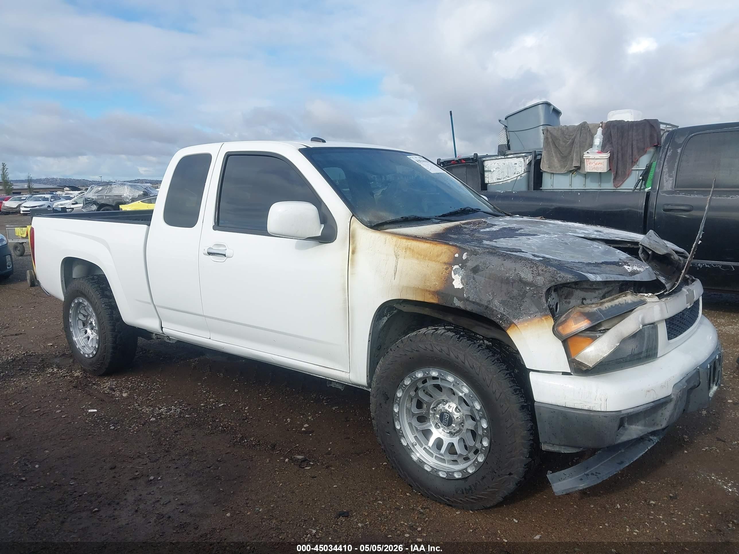 2010 Chevrolet Colorado Work Truck Белый vin: 1GCESBDE1A8122497