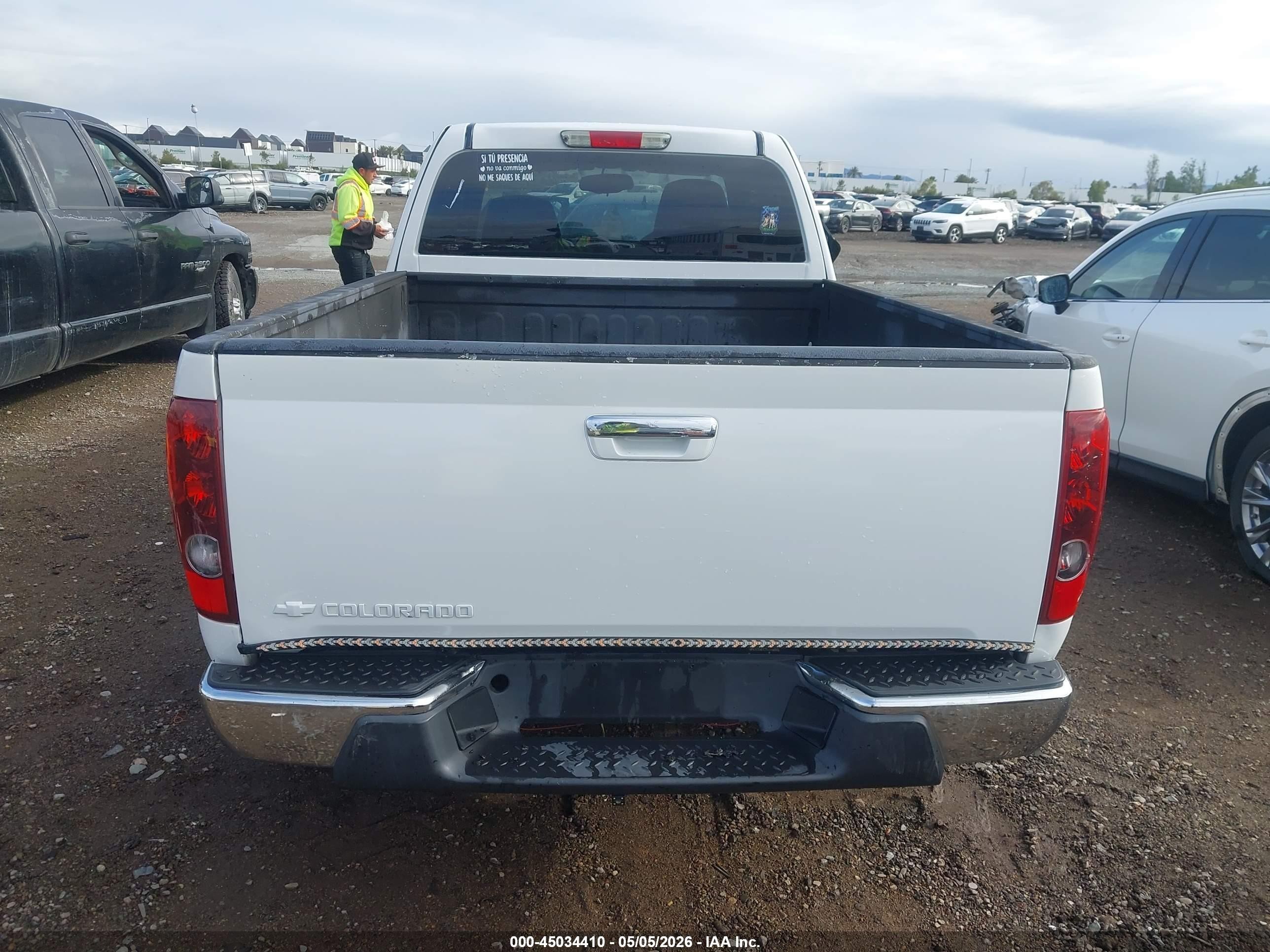 2010 Chevrolet Colorado Work Truck Белый vin: 1GCESBDE1A8122497