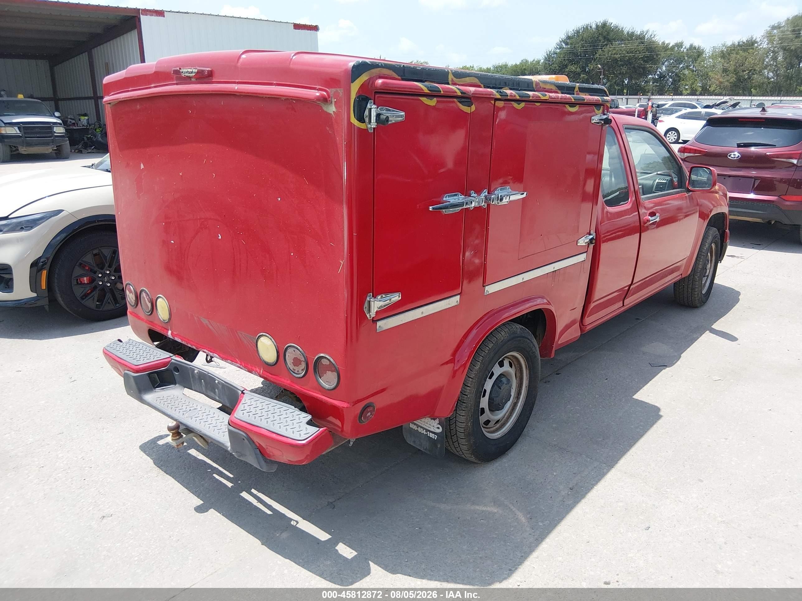 2010 Chevrolet Colorado Work Truck Красный vin: 1GCESBDE5A8118405