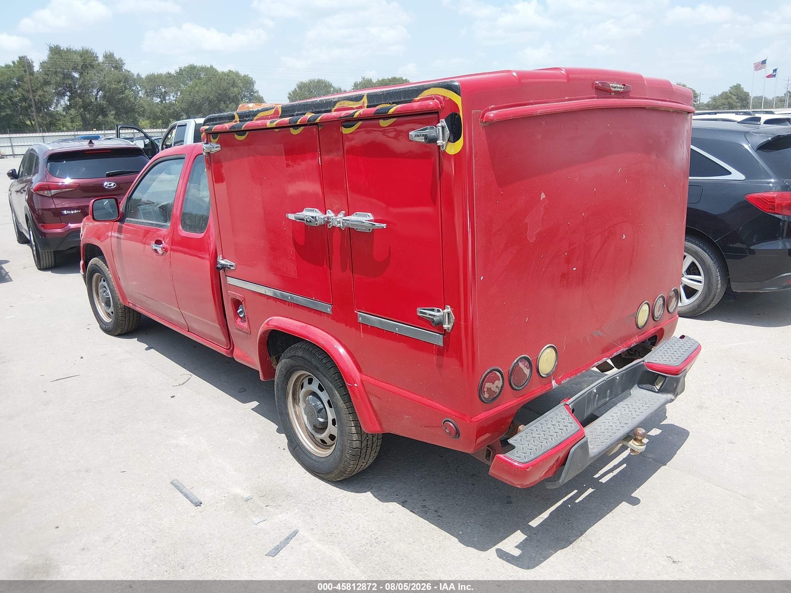 2010 Chevrolet Colorado Work Truck Красный vin: 1GCESBDE5A8118405