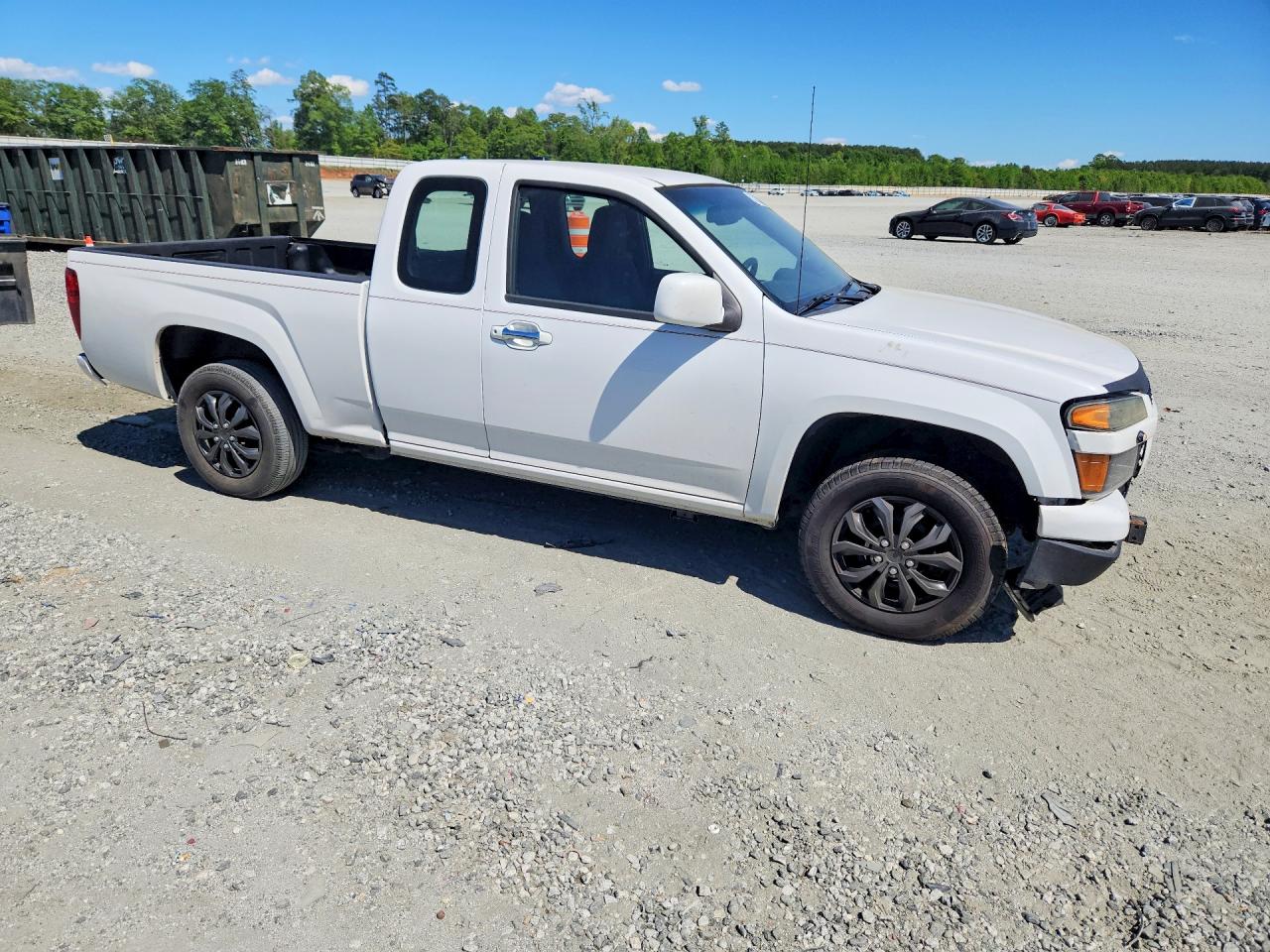 2010 Chevrolet Colorado White vin: 1GCESBDE9A8137779