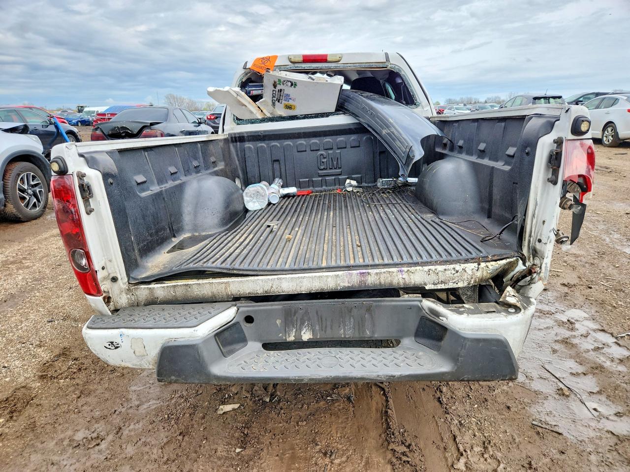 2012 Chevrolet Colorado Белый vin: 1GCESBF92C8134127