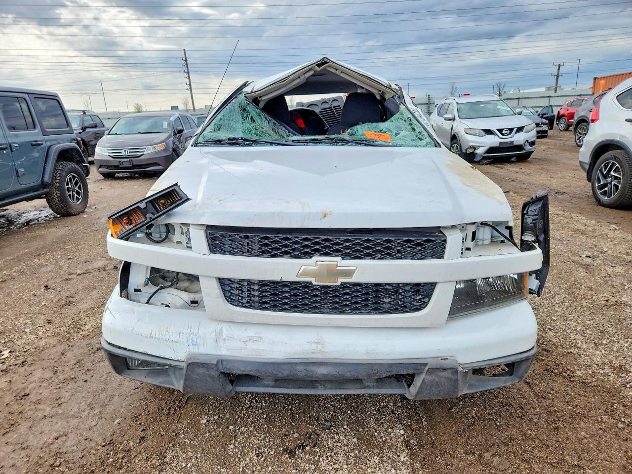 2012 Chevrolet Colorado Белый vin: 1GCESBF92C8134127