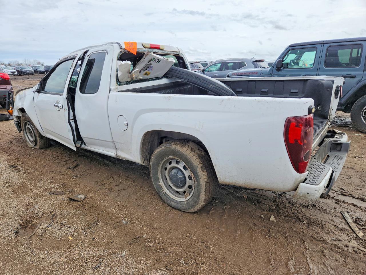2012 Chevrolet Colorado Белый vin: 1GCESBF92C8134127