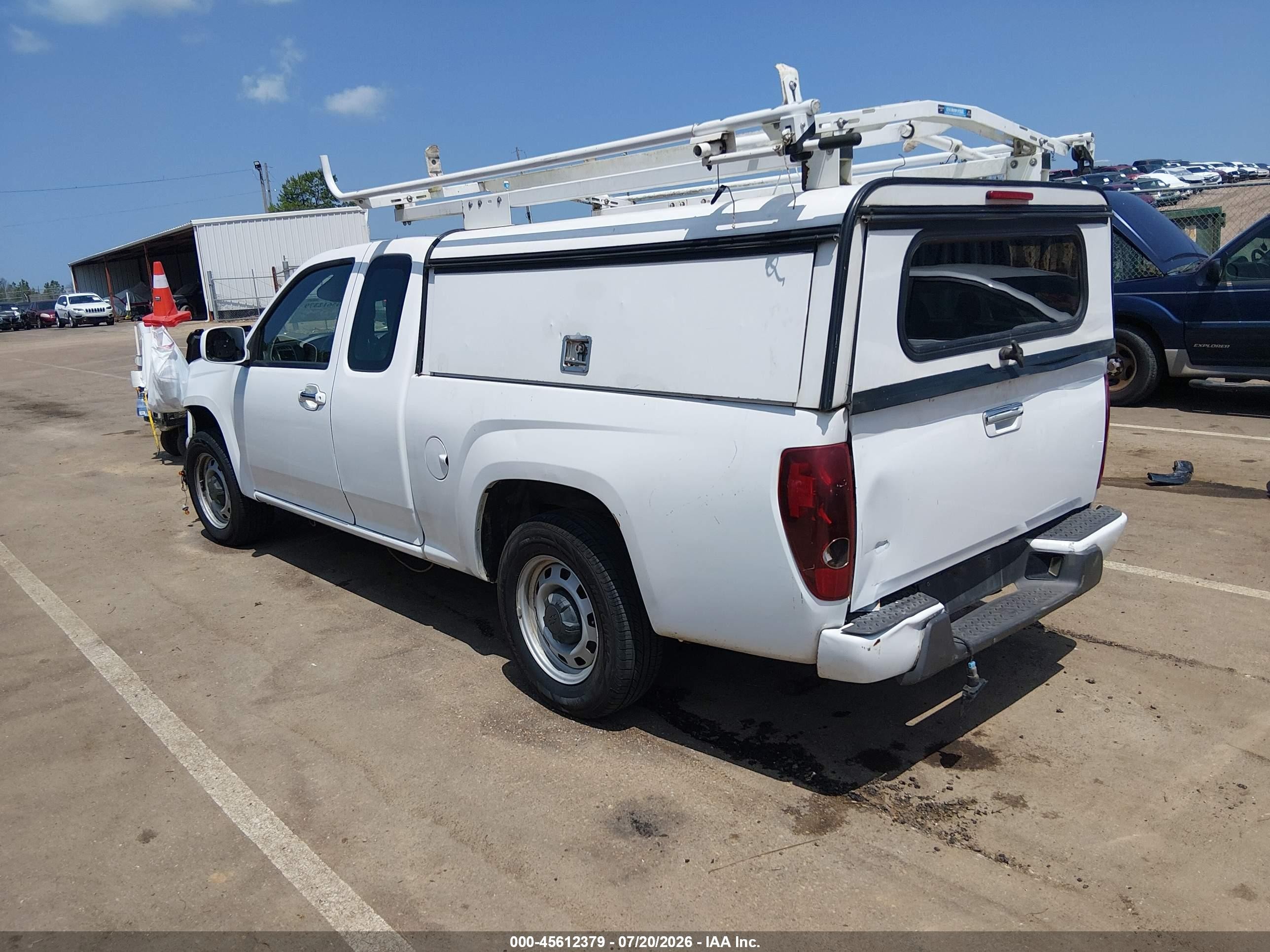 2012 Chevrolet Colorado Work Truck White vin: 1GCESBF92C8151462