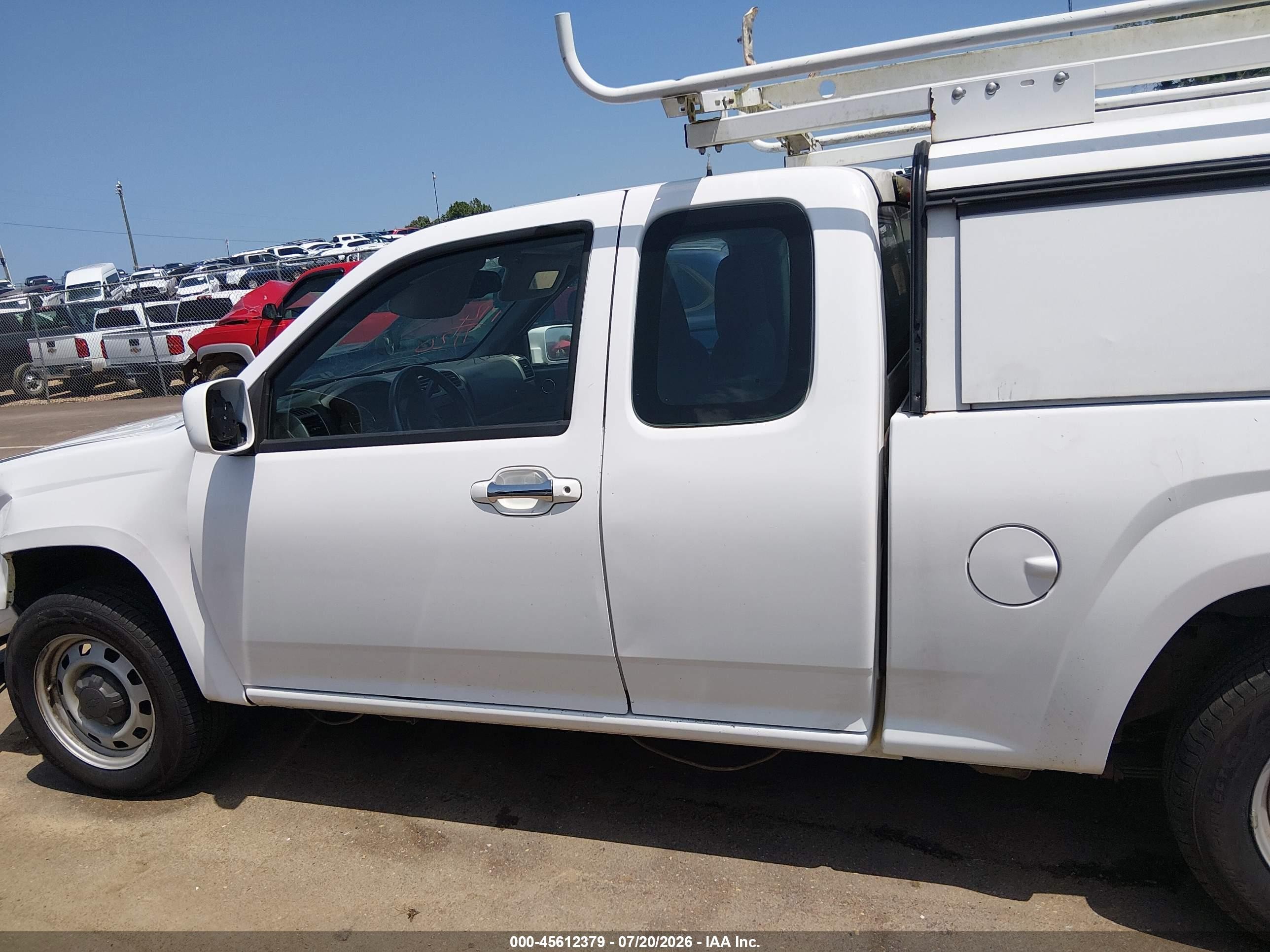 2012 Chevrolet Colorado Work Truck White vin: 1GCESBF92C8151462