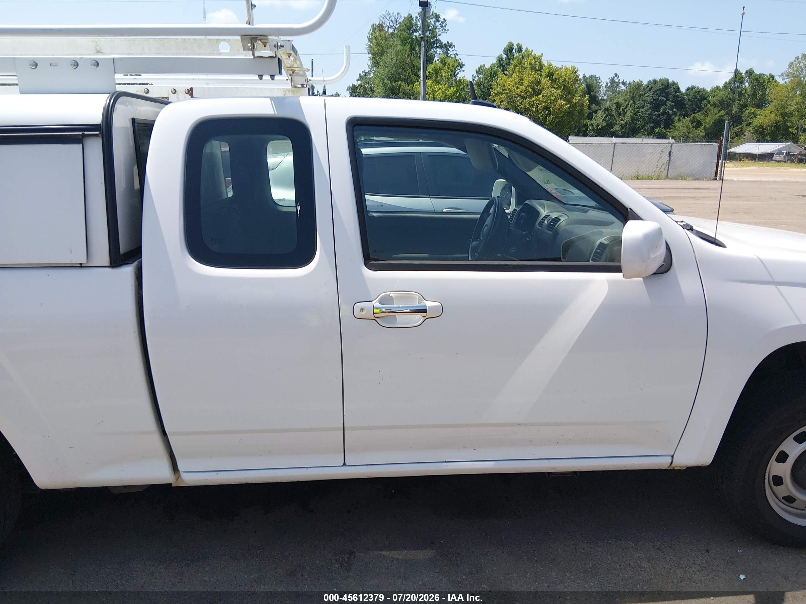 2012 Chevrolet Colorado Work Truck White vin: 1GCESBF92C8151462