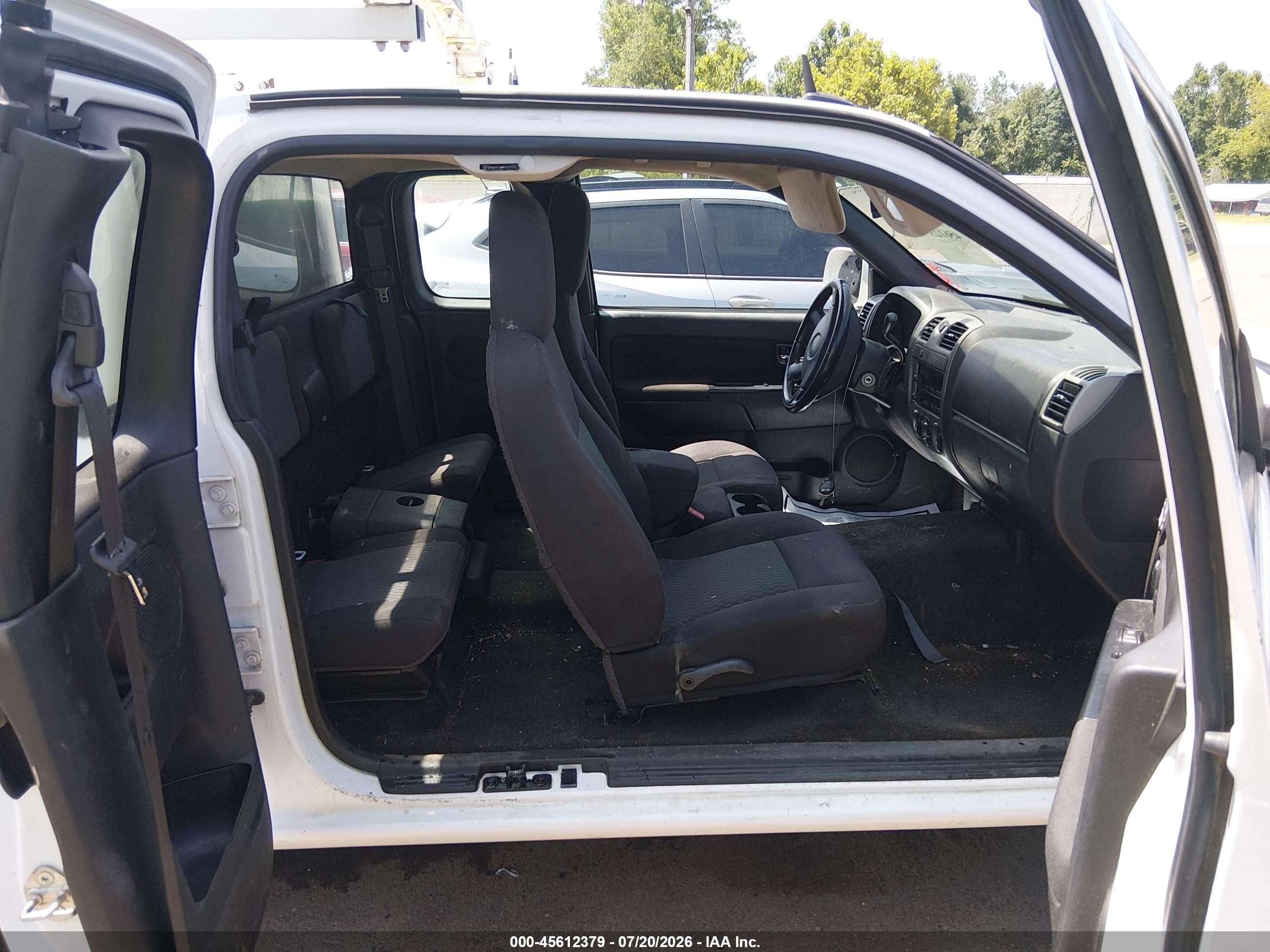 2012 Chevrolet Colorado Work Truck White vin: 1GCESBF92C8151462