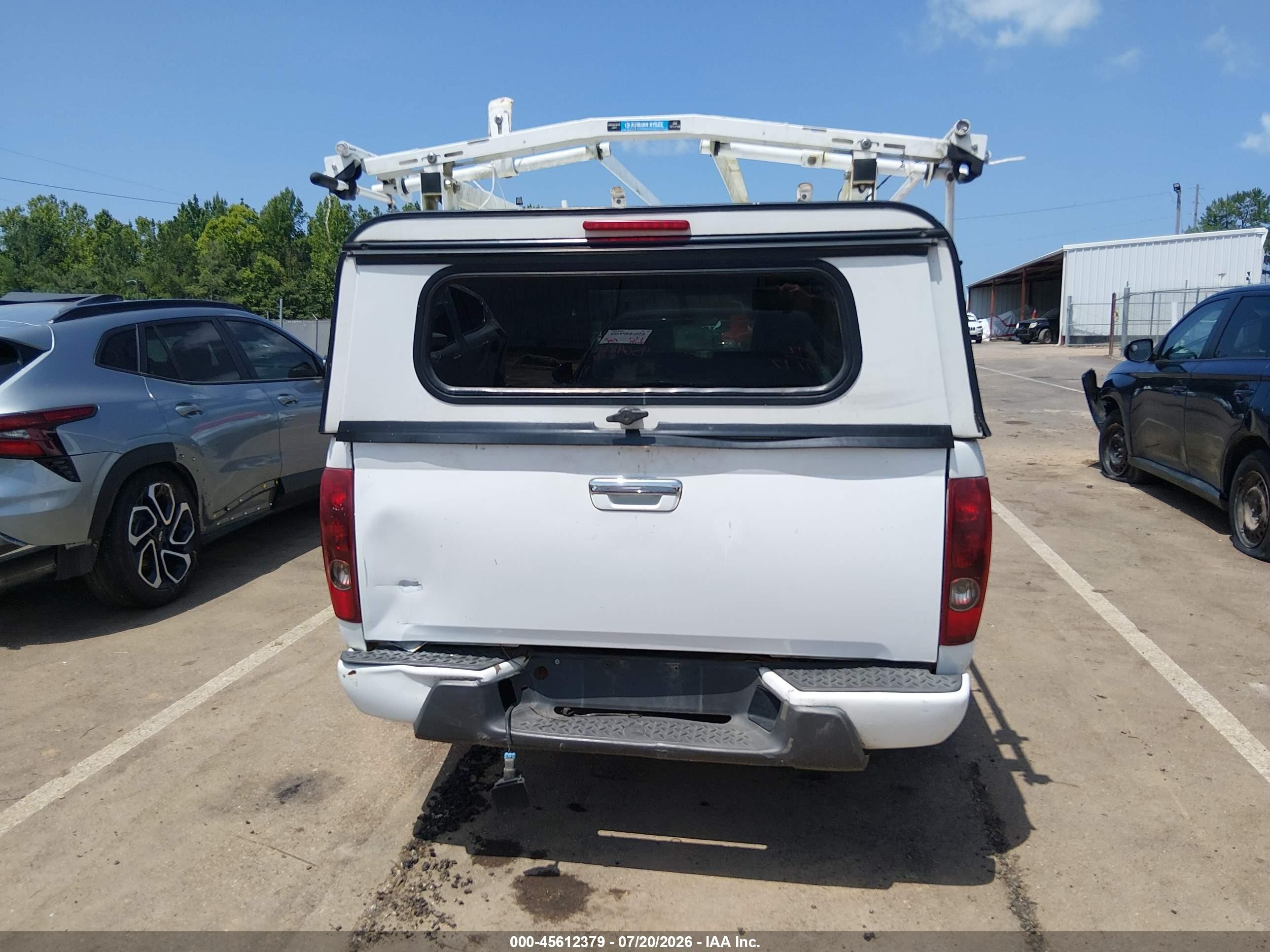 2012 Chevrolet Colorado Work Truck White vin: 1GCESBF92C8151462