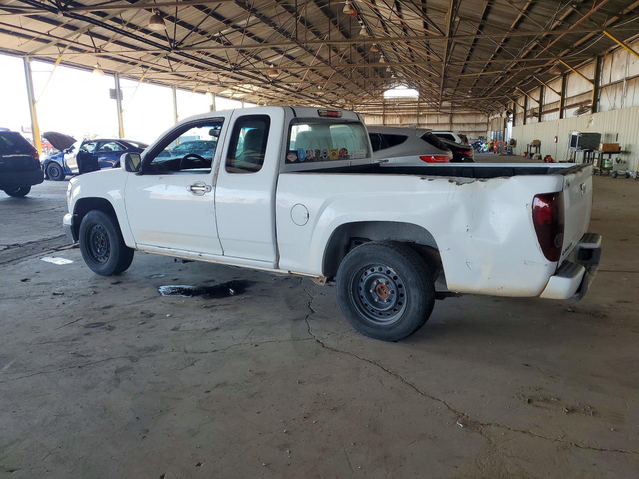 2012 Chevrolet Colorado White vin: 1GCESBF95C8103485