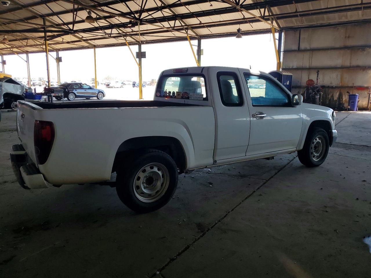 2012 Chevrolet Colorado White vin: 1GCESBF95C8103485
