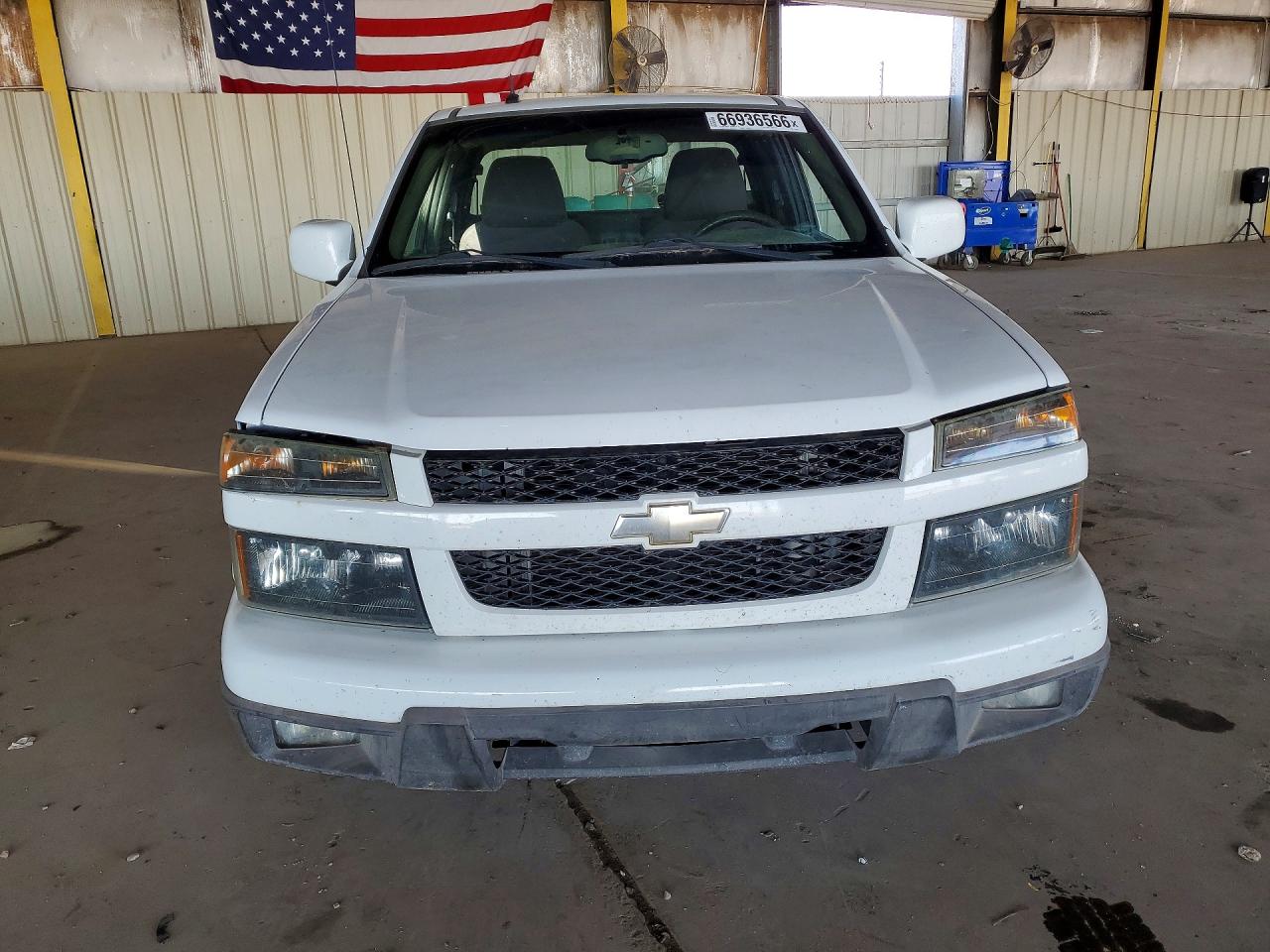 2012 Chevrolet Colorado White vin: 1GCESBF95C8103485