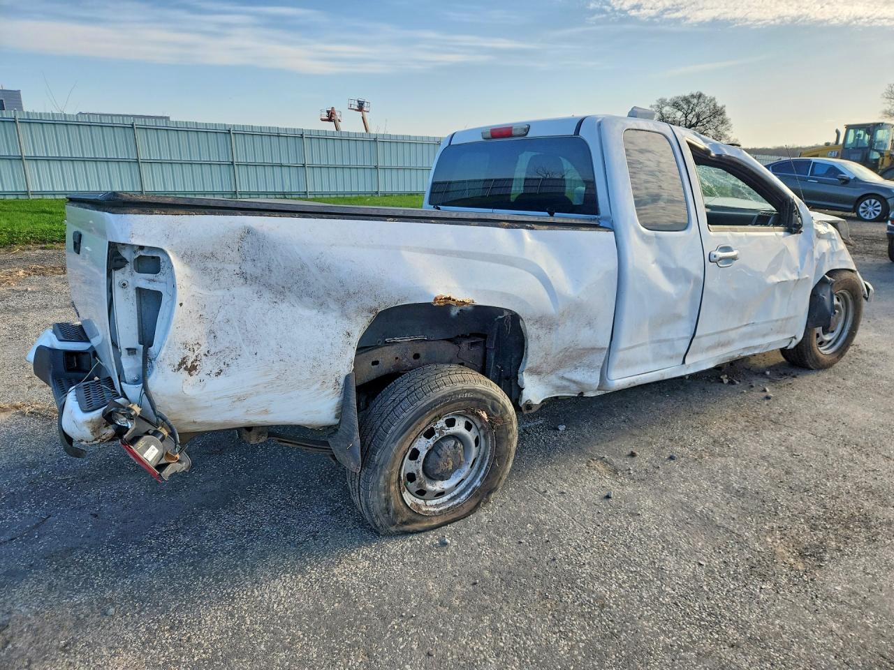 2012 Chevrolet Colorado White vin: 1GCESBF9XC8157641