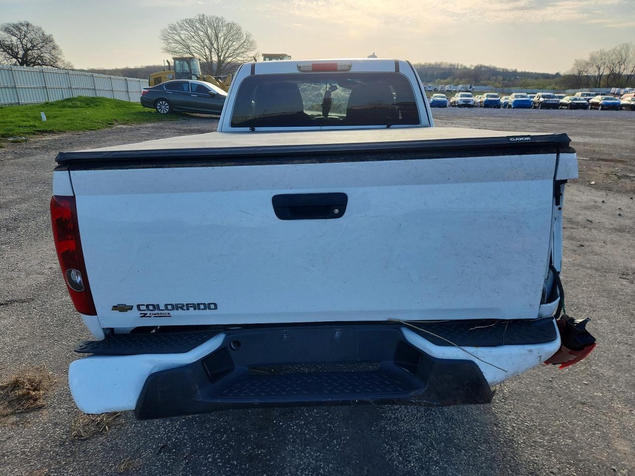 2012 Chevrolet Colorado White vin: 1GCESBF9XC8157641