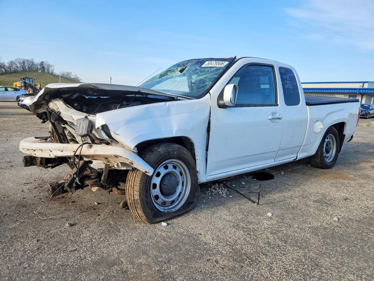 2012 Chevrolet Colorado White vin: 1GCESBF9XC8157641