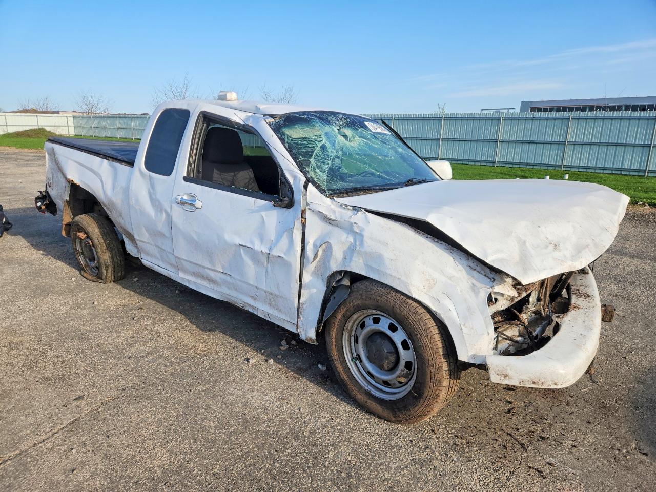 2012 Chevrolet Colorado White vin: 1GCESBF9XC8157641