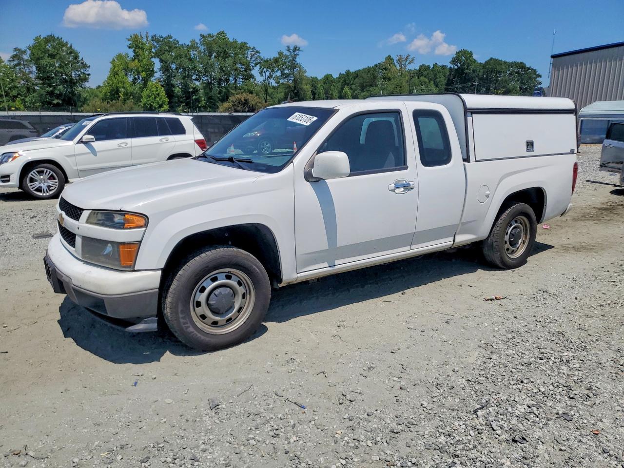 2012 Chevrolet Colorado White vin: 1GCESBFE1C8152227