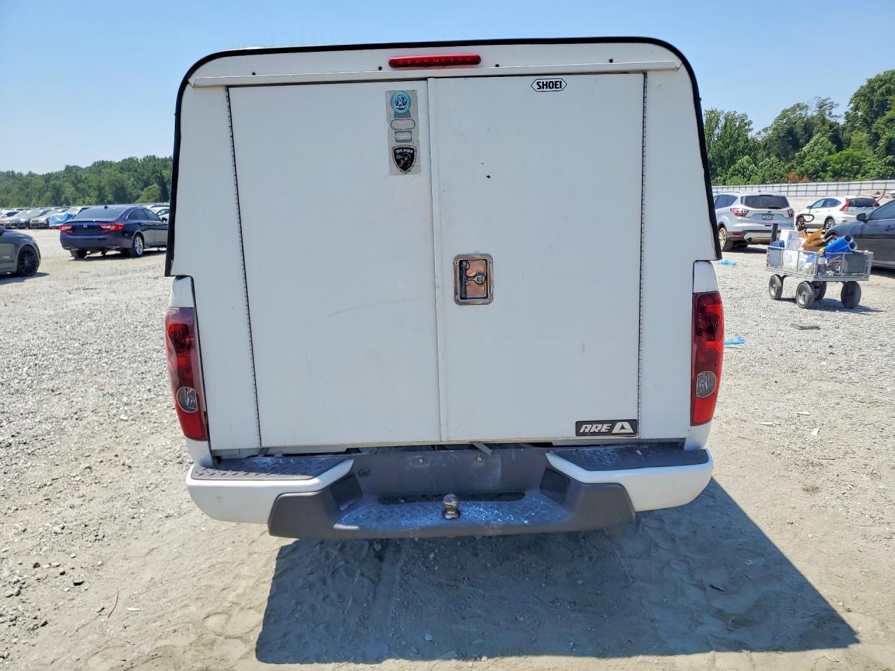 2012 Chevrolet Colorado White vin: 1GCESBFE1C8152227