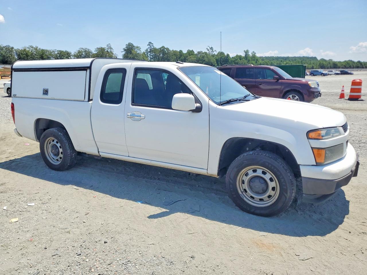 2012 Chevrolet Colorado White vin: 1GCESBFE1C8152227
