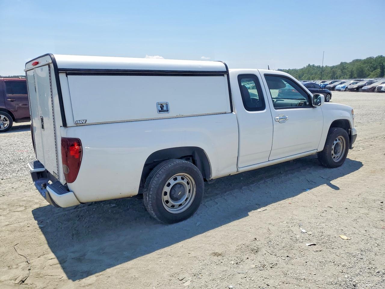 2012 Chevrolet Colorado White vin: 1GCESBFE1C8152227