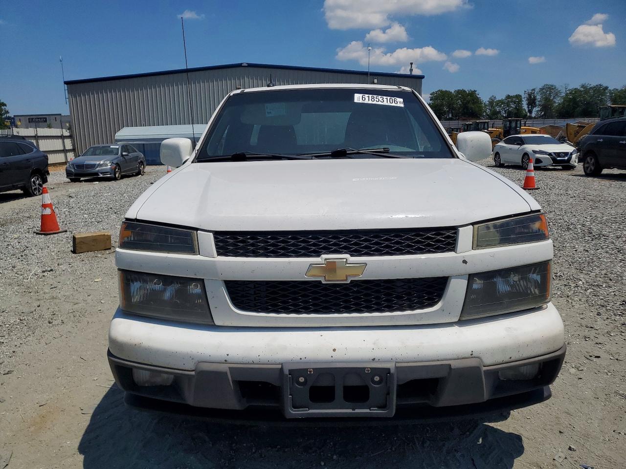 2012 Chevrolet Colorado White vin: 1GCESBFE1C8152227