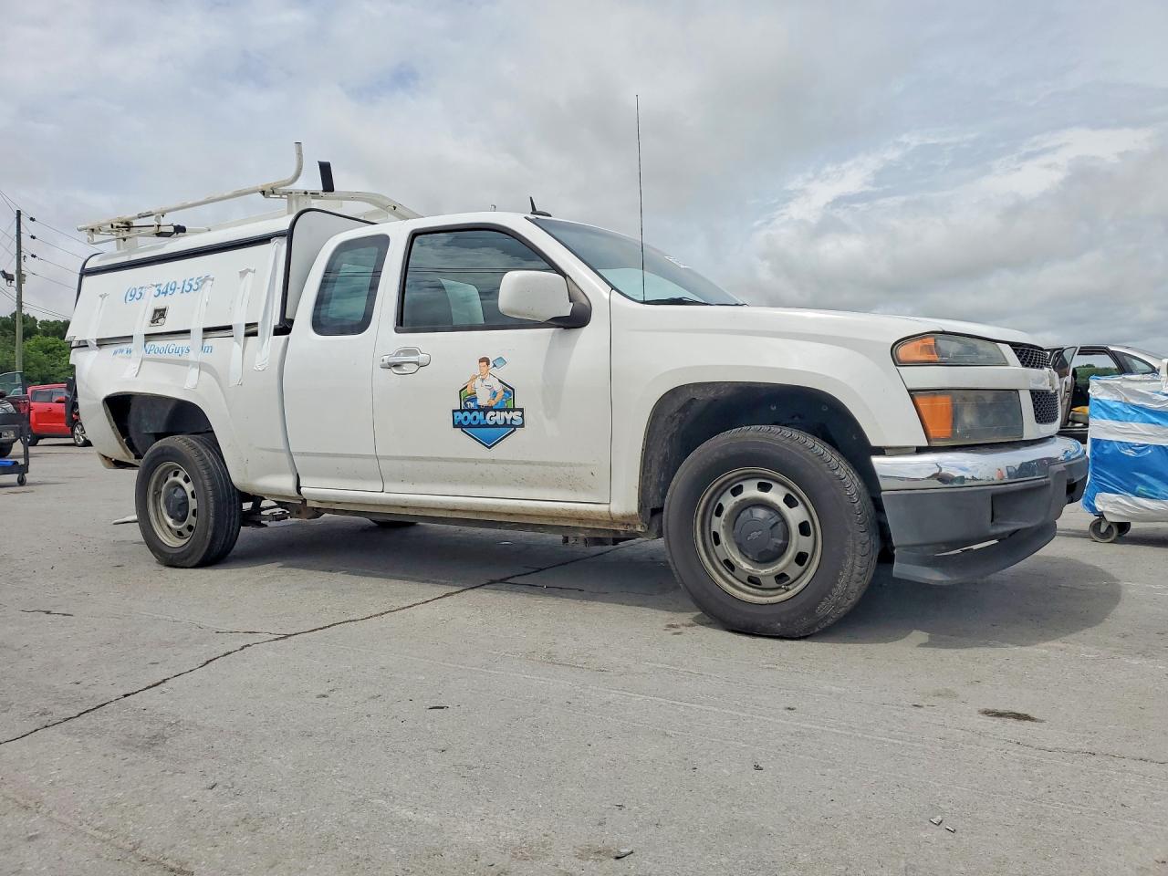 2011 Chevrolet Colorado White vin: 1GCESBFE2B8139677