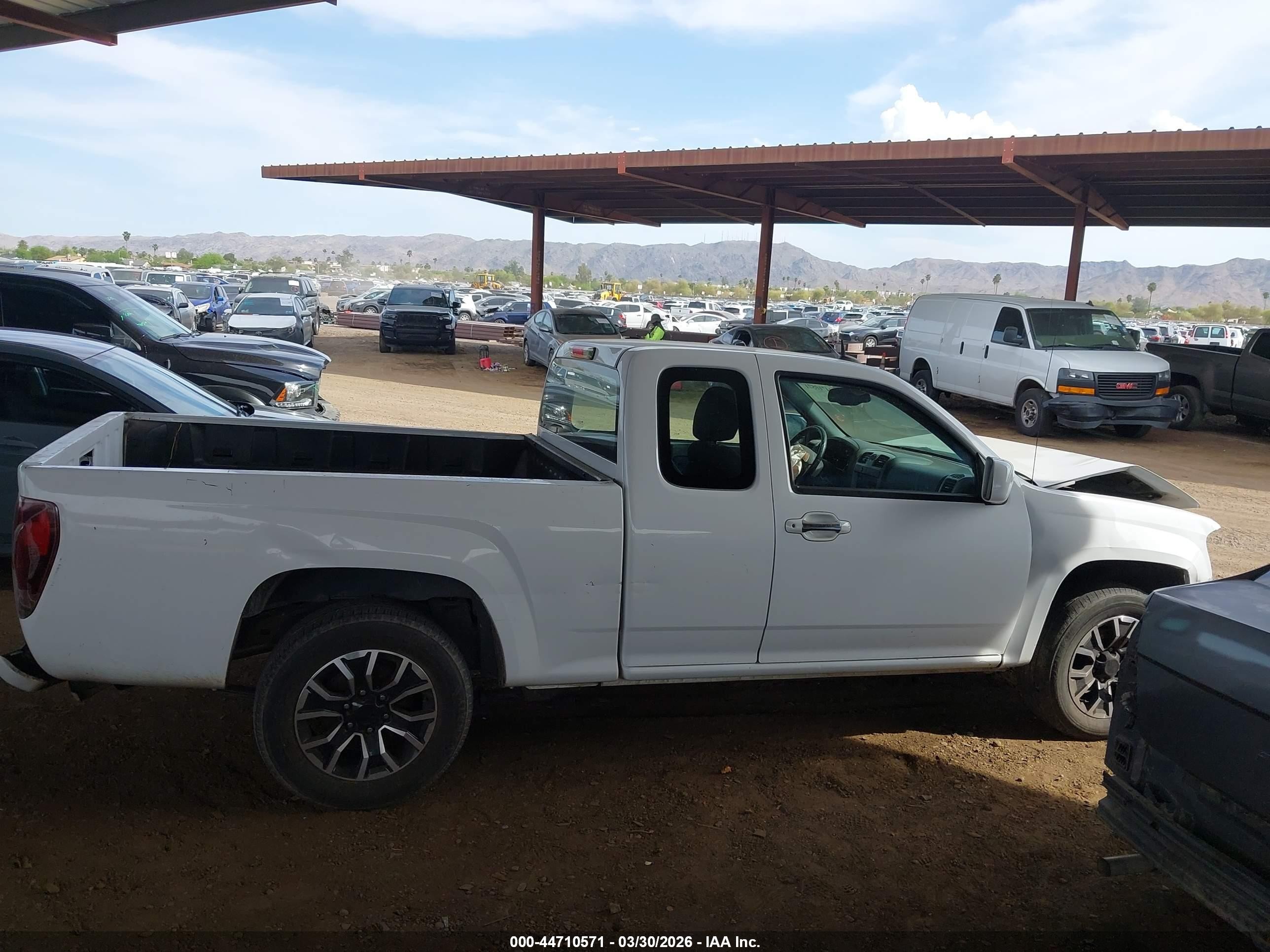 2012 Chevrolet Colorado Work Truck White vin: 1GCESBFE2C8139759