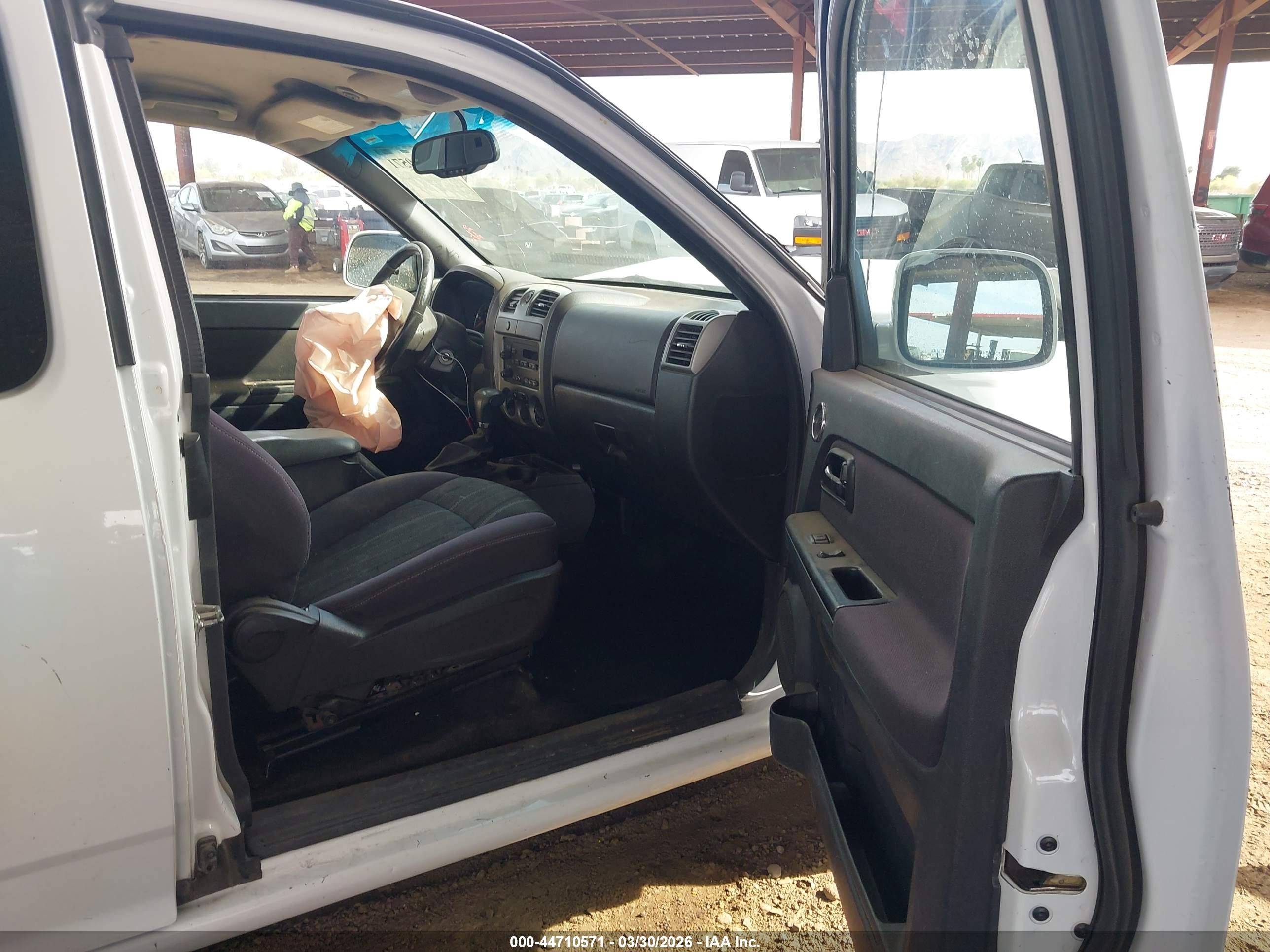 2012 Chevrolet Colorado Work Truck White vin: 1GCESBFE2C8139759