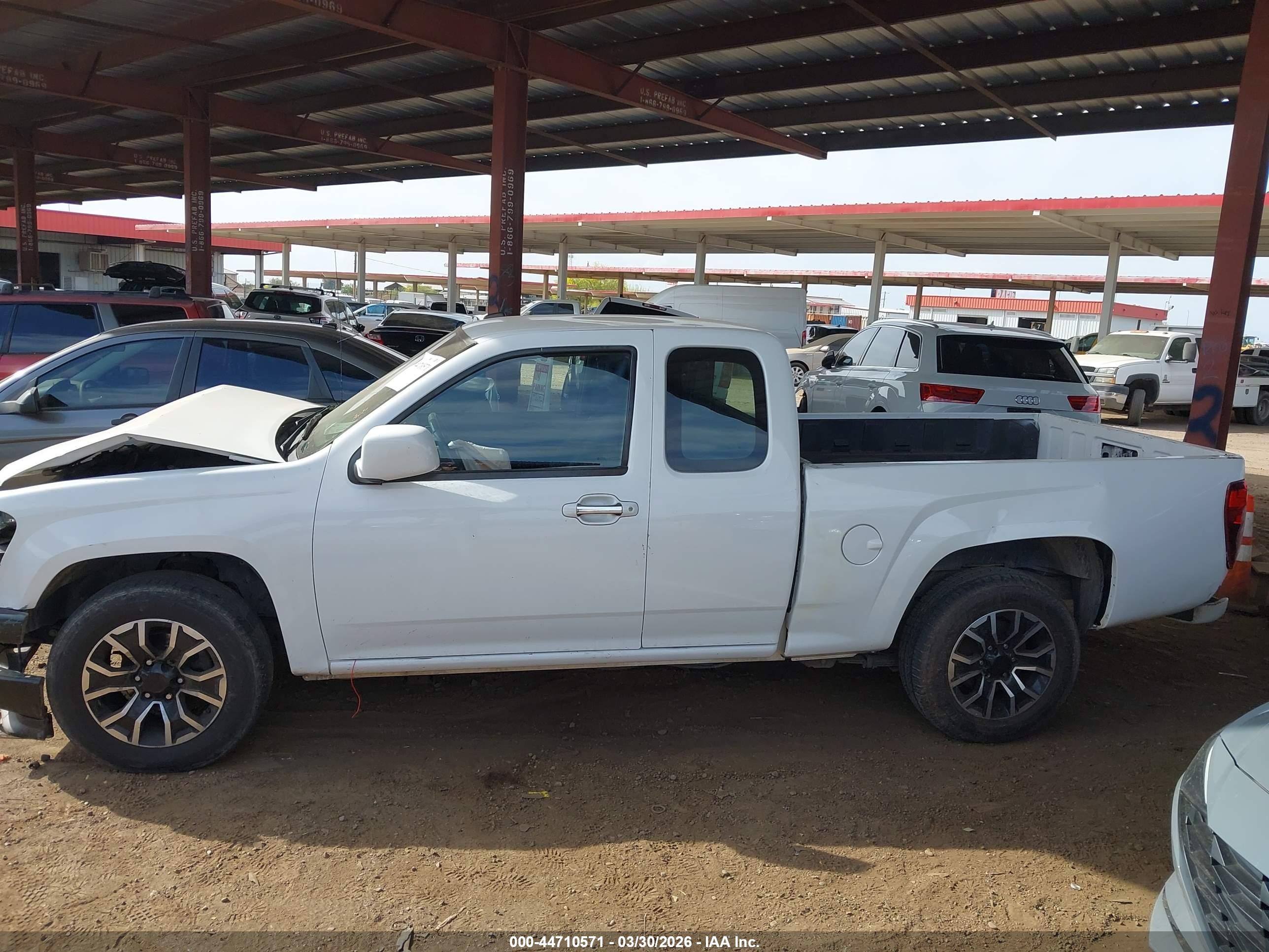 2012 Chevrolet Colorado Work Truck White vin: 1GCESBFE2C8139759