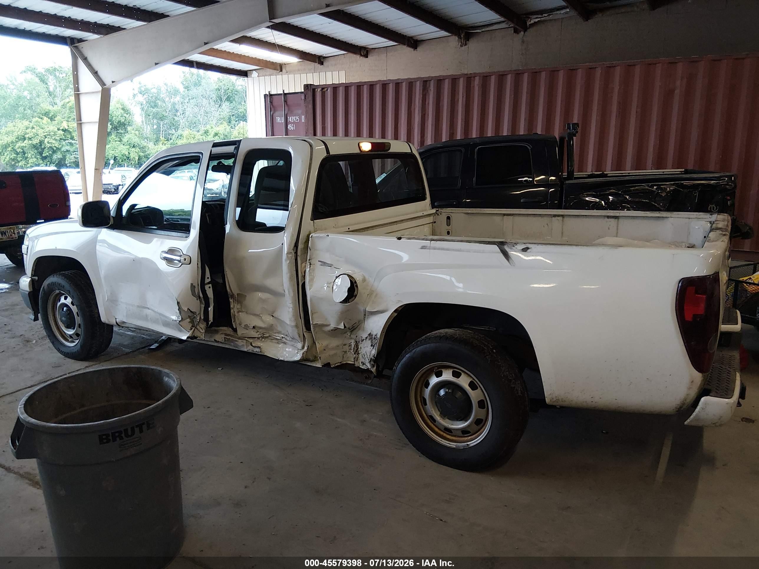 2012 Chevrolet Colorado Work Truck White vin: 1GCESBFE2C8170042