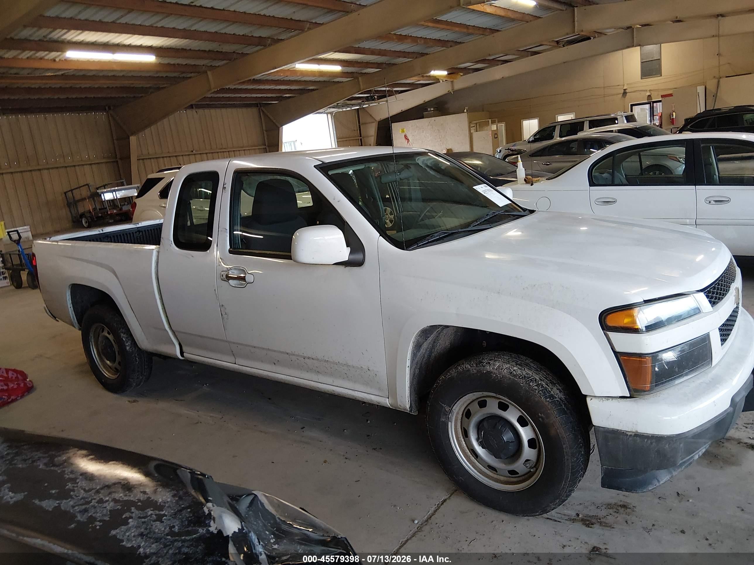 2012 Chevrolet Colorado Work Truck White vin: 1GCESBFE2C8170042